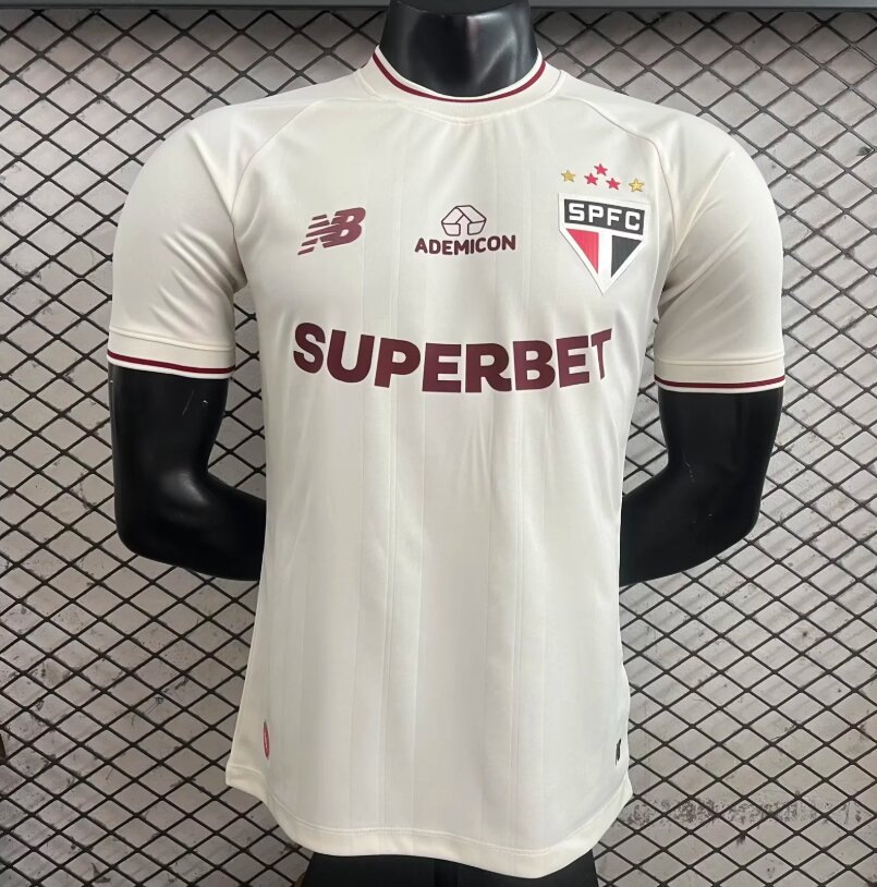 AAA Quality Sao Paulo 26/27 Third Off White Jersey(Player)